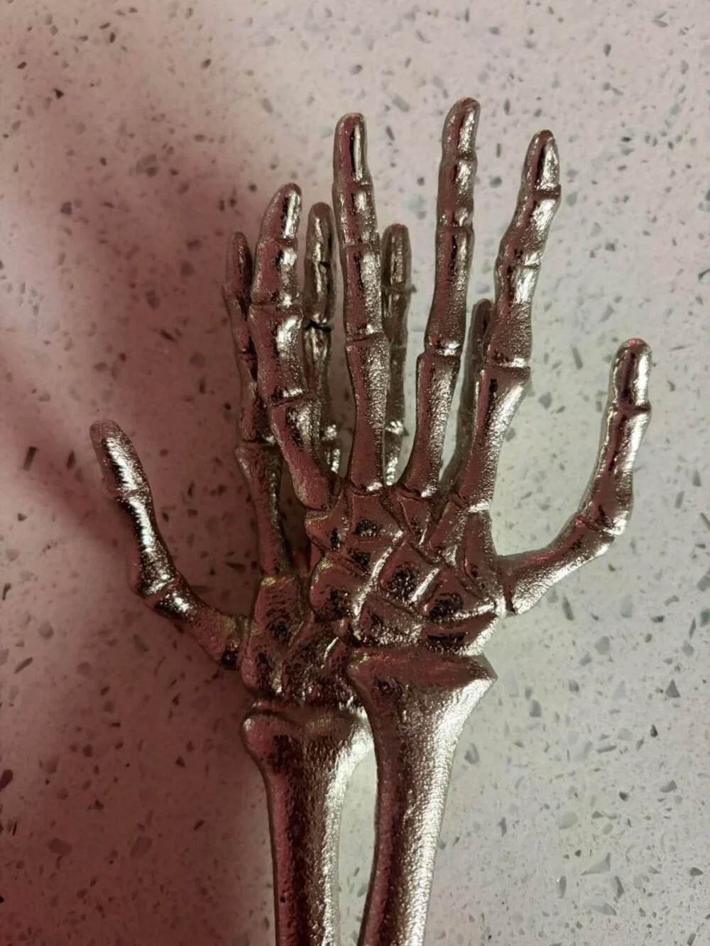 Halloween Skeleton Hand Salad Servers | Gothic Serving Utensils | Set of 2